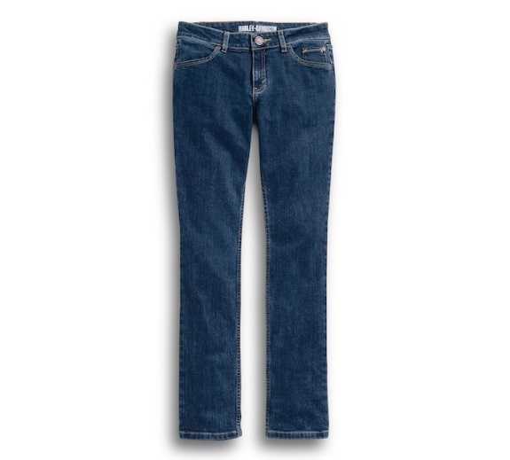 Women’s Straight Leg Mid-Rise Jeans – HARLEY-DAVIDSON® OF BANGKOK ...