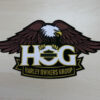 HOG Patch Large Eagle