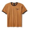 Willie G Sketch Art Ringer Tee - Dark Chocolate