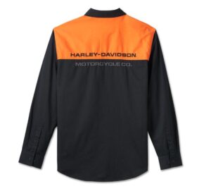 Harley-Davidson Stacked B&S Long Sleeve Shirt - Image 3