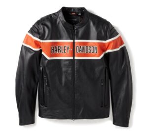 Harley-Davidson Men's H-D Trenton Leather Riding Jacket