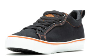 H-D Torland Black Vintage Style Sneakers - Image 3