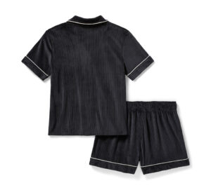 Women's Velour Pajama Short Set - Image 3