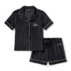 Women's Velour Pajama Short Set