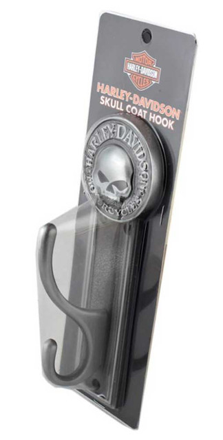 Harley-Davidson® Willie G Skull Coat Hook, Antique Pewter Finish - Image 4