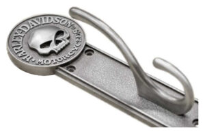 Harley-Davidson® Willie G Skull Coat Hook, Antique Pewter Finish - Image 3