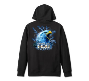 Electric Eagle H.O.G. Pullover Fleece Hoodie