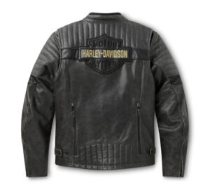 NEW ARRIVAL Men's H-D Passing Link III Leather Jacket - Image 3