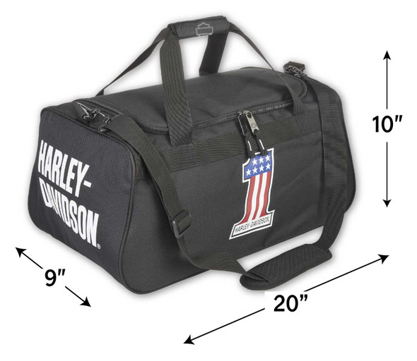#1 RWB Logo Sports Duffel Bag w/ Strap - Image 4